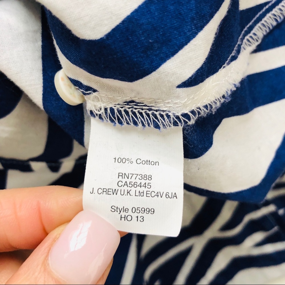 J. Crew Geometric Print Tunic - Picture 4 of 6